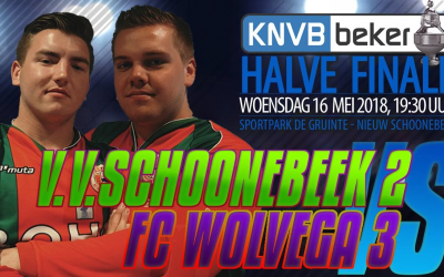 Schoonebeek 2 nog 1 overwinning nodig om bekerfinale in Joure te halen